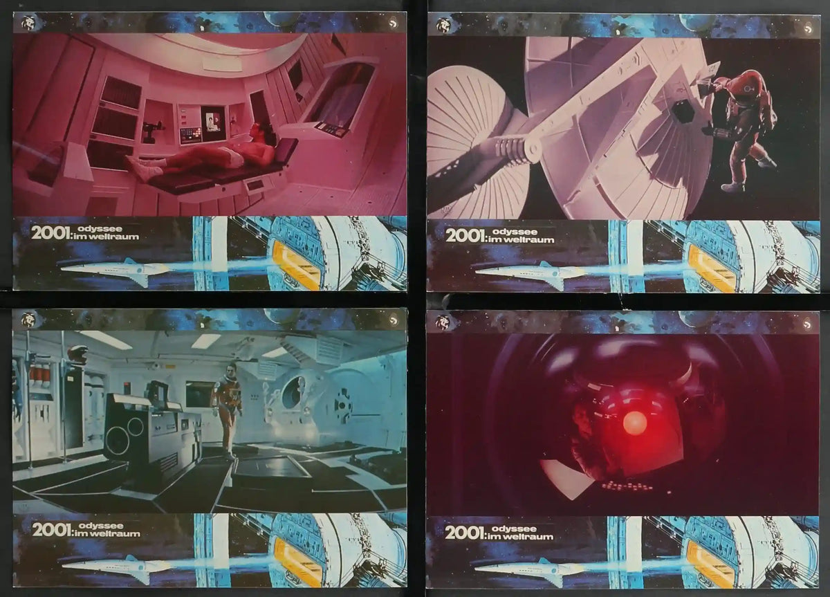 2001 A Space Odyssey Original Vintage Movie Poster