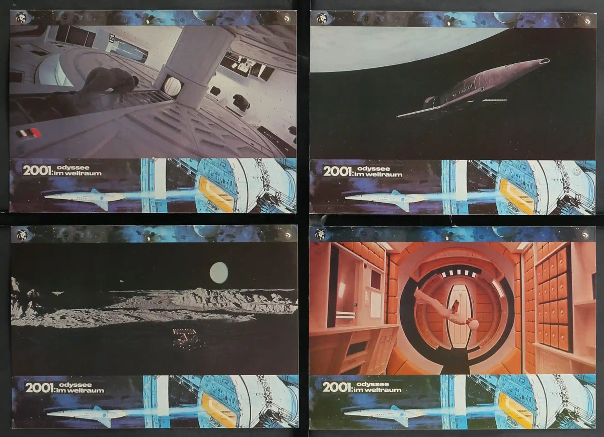 2001 A Space Odyssey Original Vintage Movie Poster