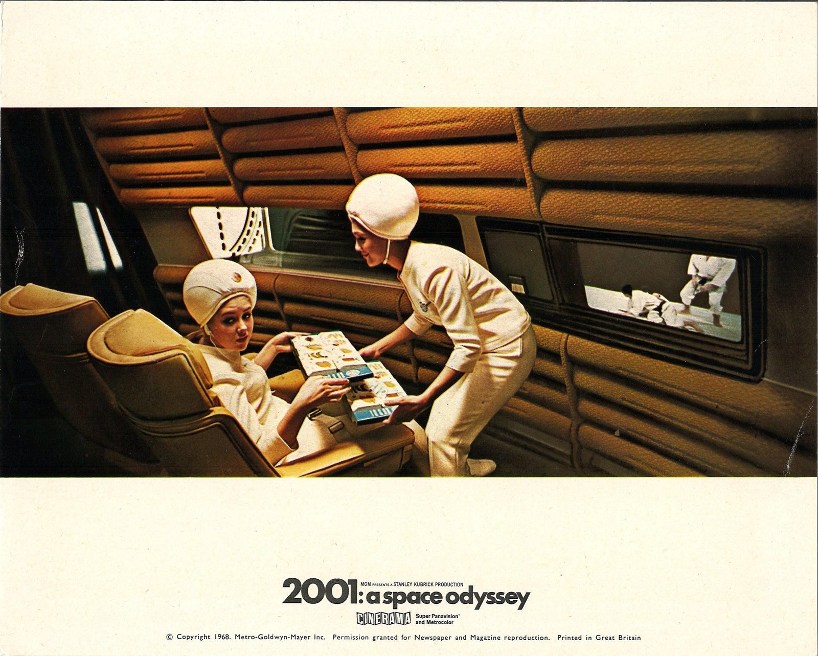 2001 A Space Odyssey Original Vintage Movie Poster