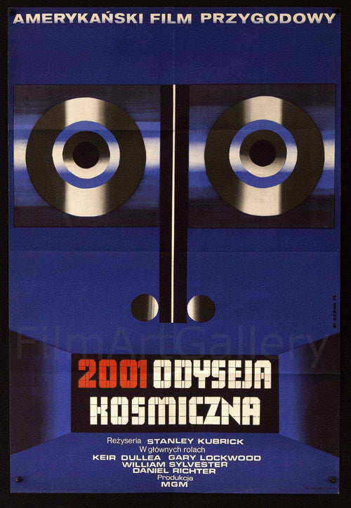 2001 A Space Odyssey Original Vintage Movie Poster