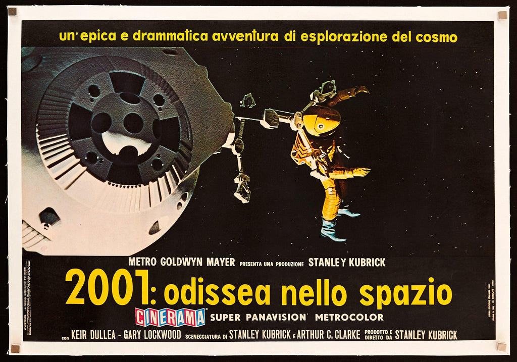 2001 A Space Odyssey Original Vintage Movie Poster