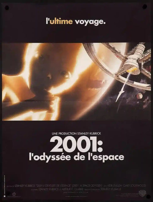 2001 A Space Odyssey Original Vintage Movie Poster