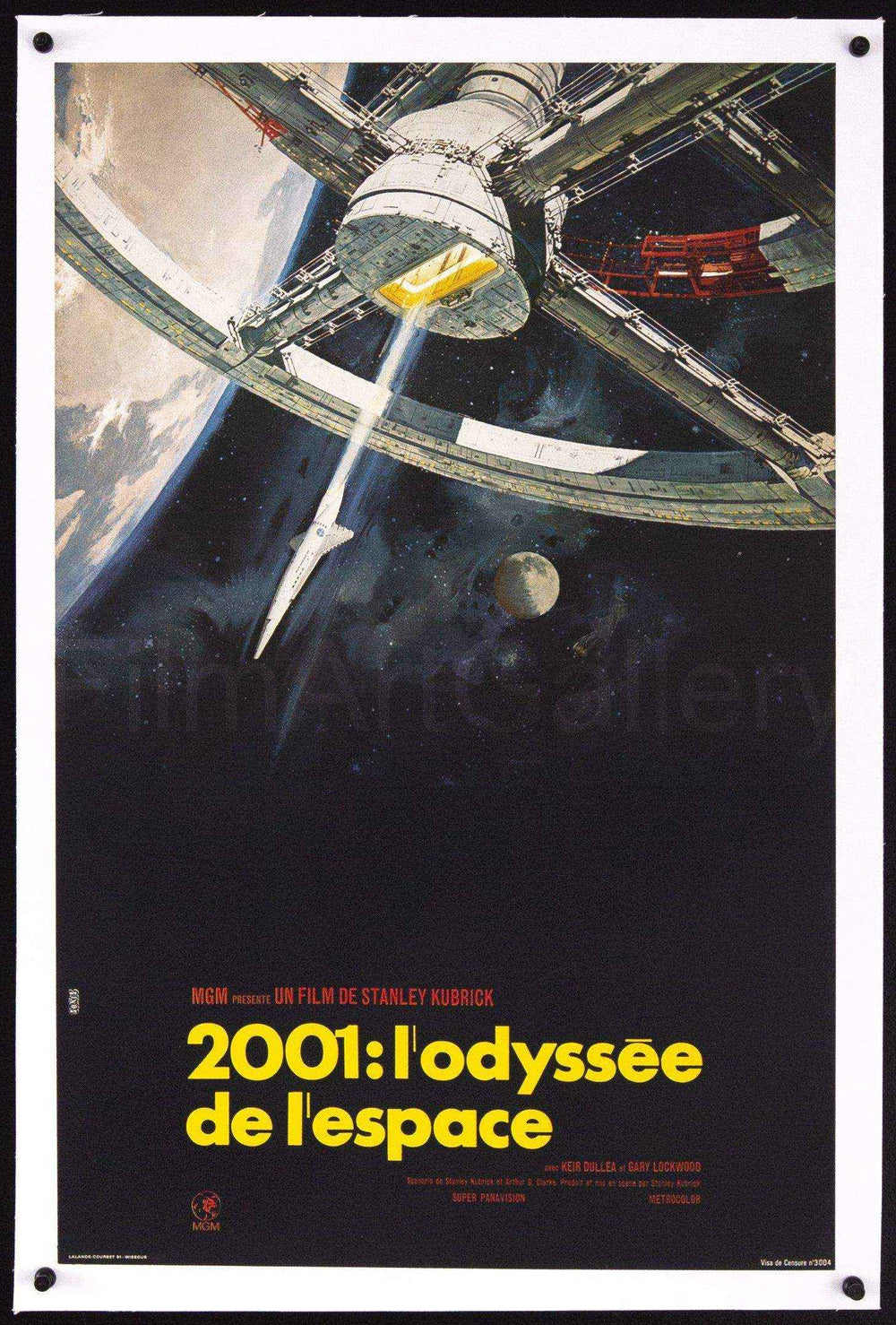 2001 A Space Odyssey Original Vintage Movie Poster