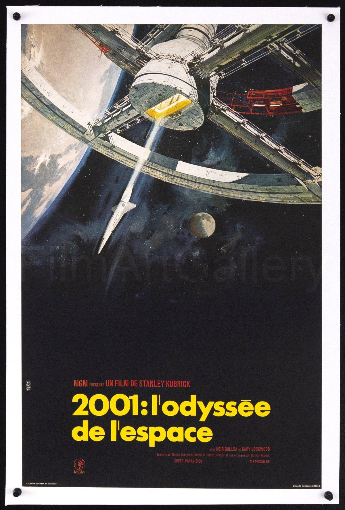 2001 A Space Odyssey Original Vintage Movie Poster