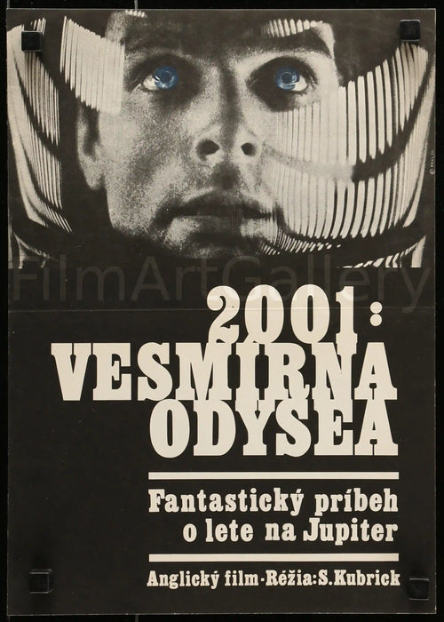 2001 A Space Odyssey Original Vintage Movie Poster