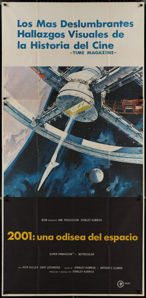 2001 A Space Odyssey Original Vintage Movie Poster