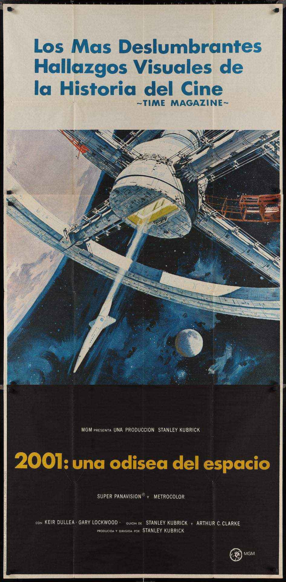 2001 A Space Odyssey Original Vintage Movie Poster