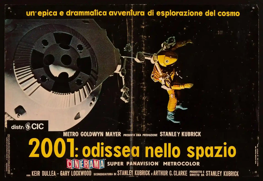 2001 A Space Odyssey Original Vintage Movie Poster