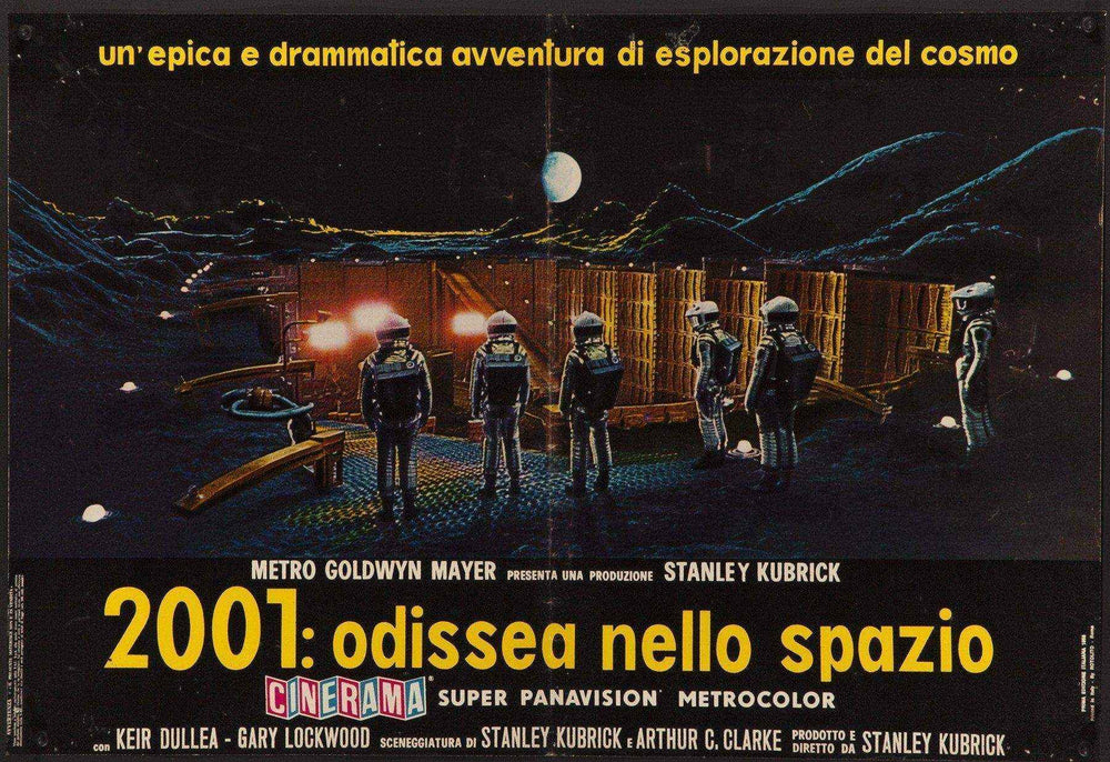 2001 A Space Odyssey Original Vintage Movie Poster
