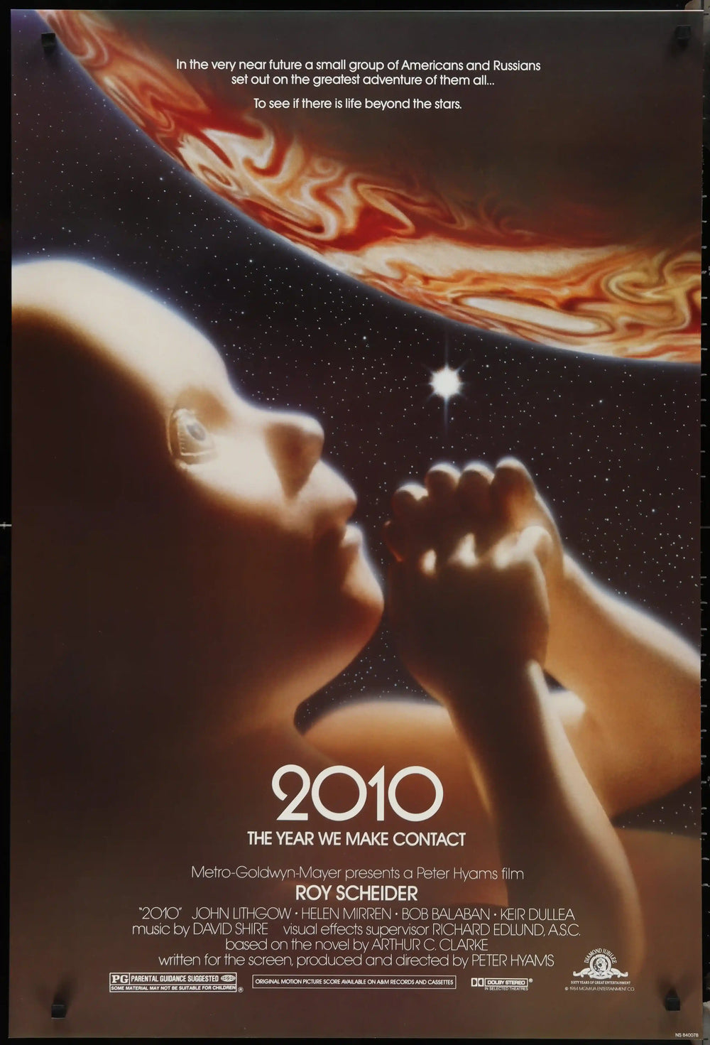 2010: The Year We Make Contact Original Vintage Movie Poster