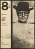 8 1/2 (Eight and a Half) Original Vintage Movie Poster