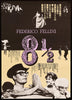 8 1/2 (Eight and a Half) Original Vintage Movie Poster