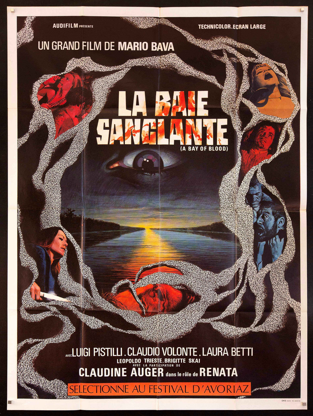 A Bay of Blood Original Vintage Movie Poster