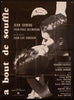 A Bout De Souffle (Breathless) Original Vintage Movie Poster