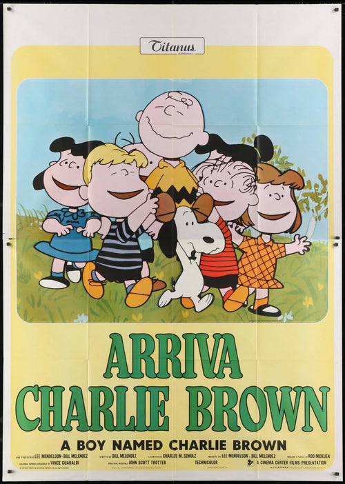 A Boy Named Charlie Brown Original Vintage Movie Poster