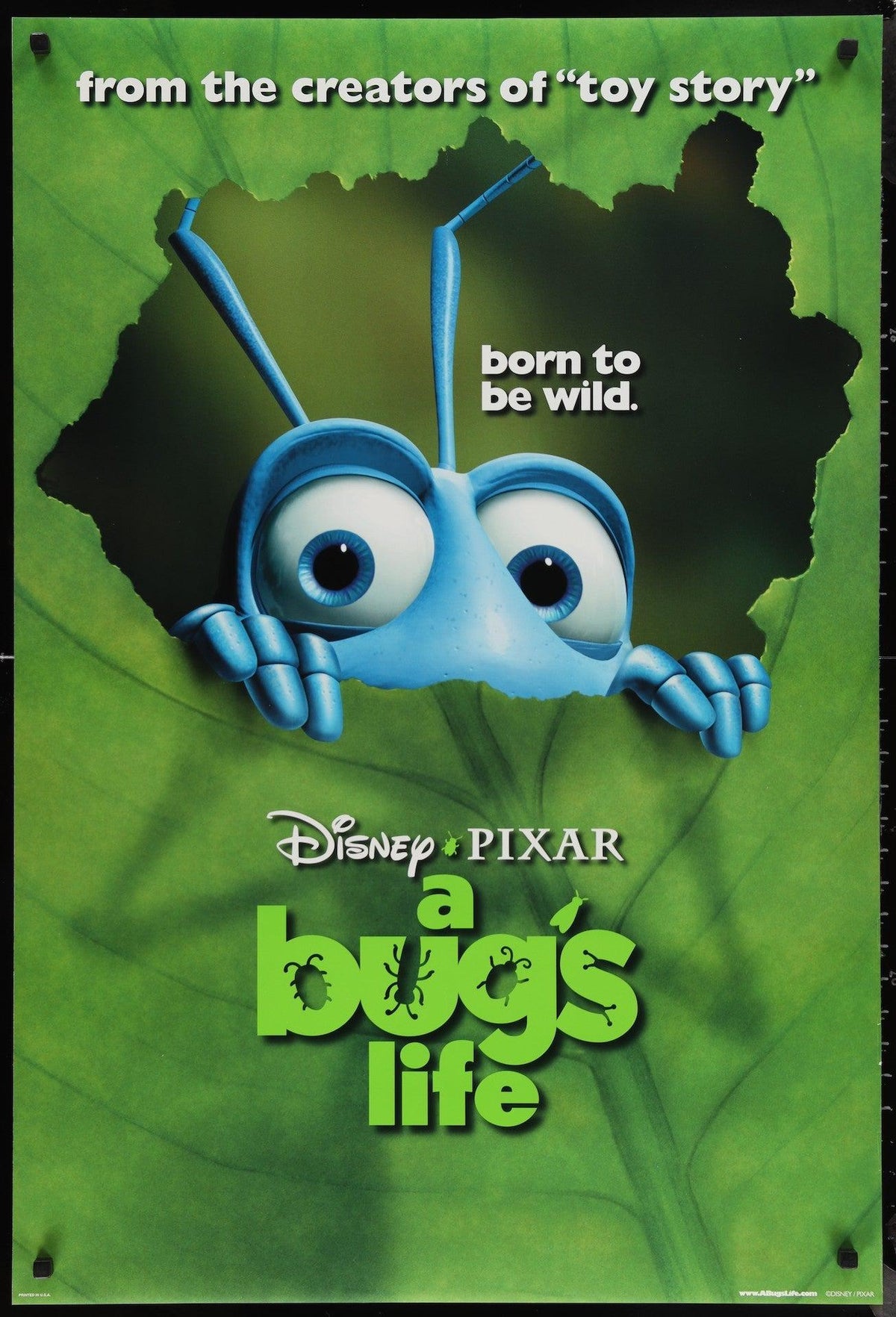 A Bug&#39;s Life Original Vintage Movie Poster