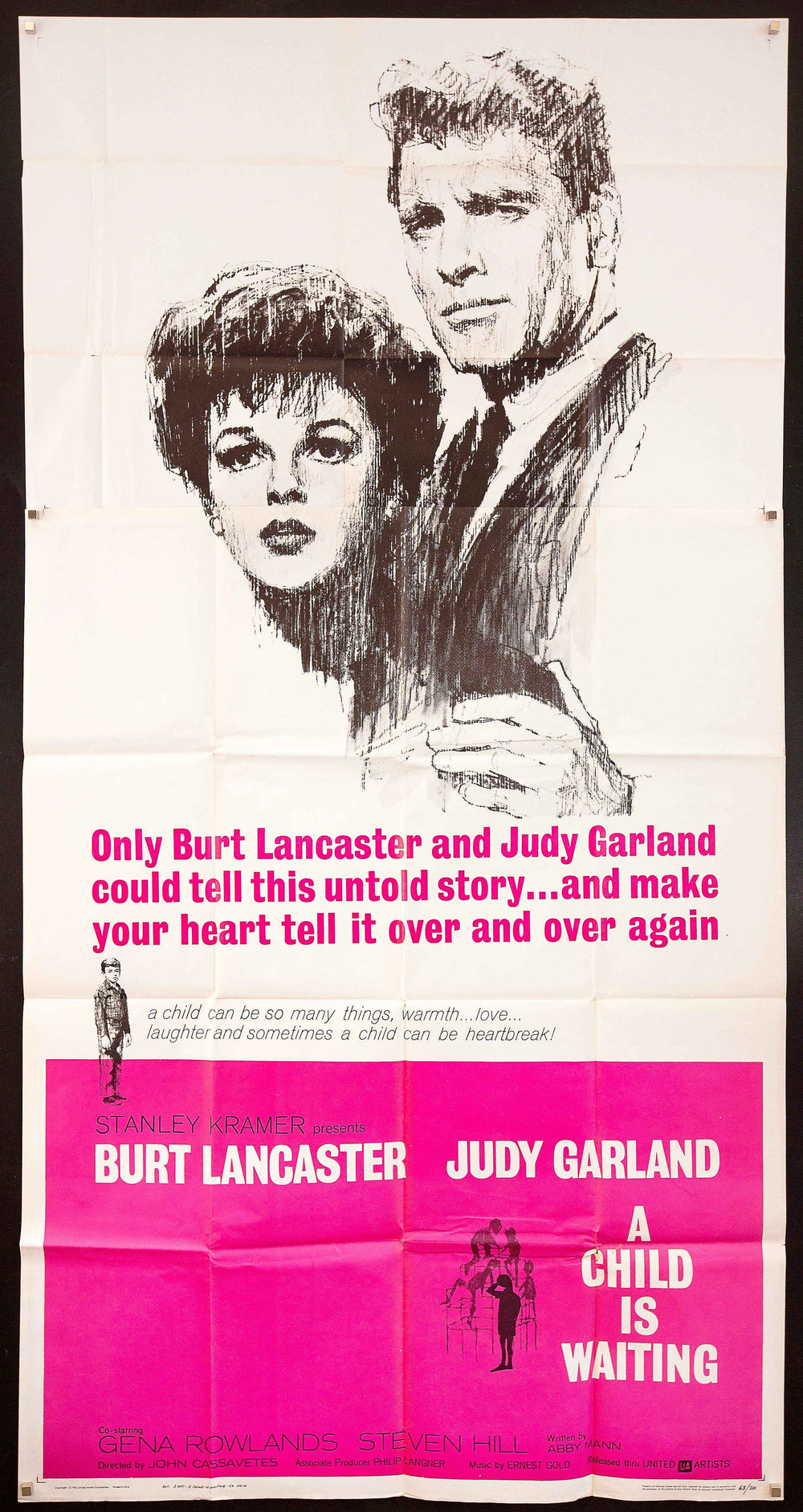 A Child is Waiting Original Vintage Movie Poster