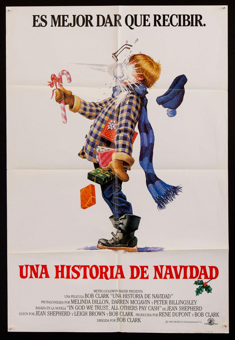 A Christmas Story 1 sheet (27x41) Original Vintage Movie Poster