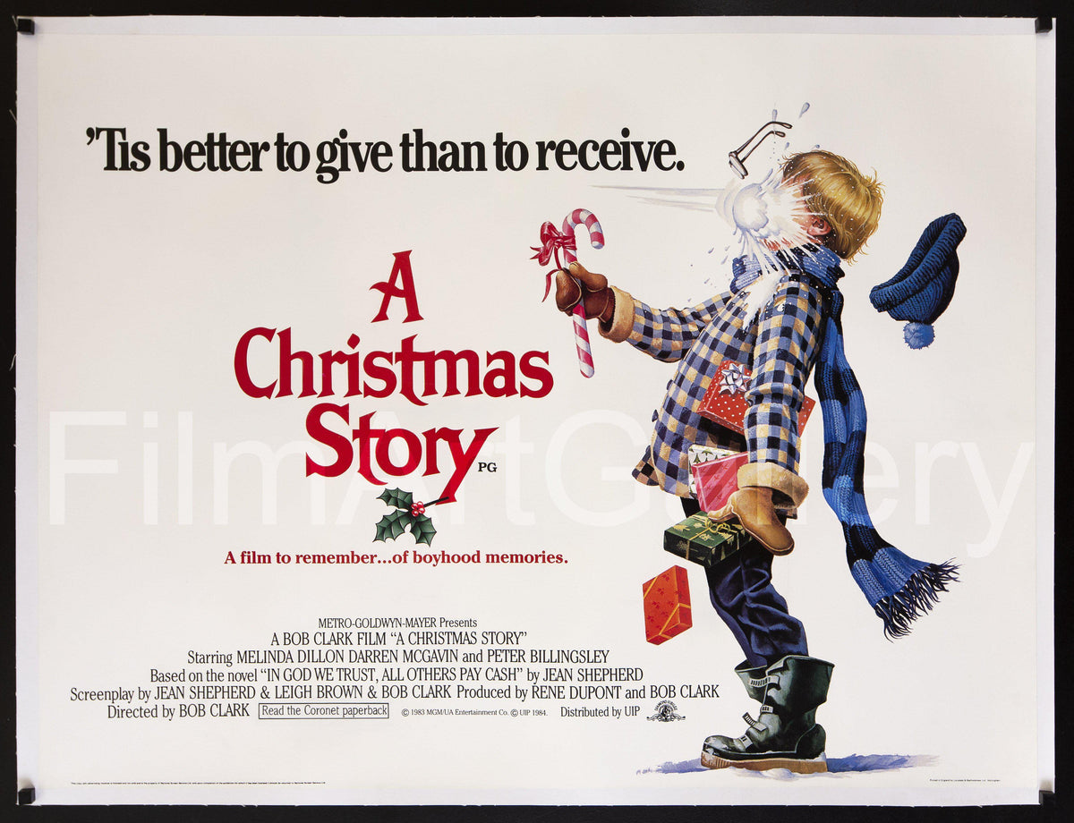 A Christmas Story Original Vintage Movie Poster