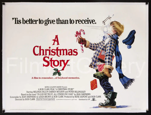A Christmas Story Original Vintage Movie Poster