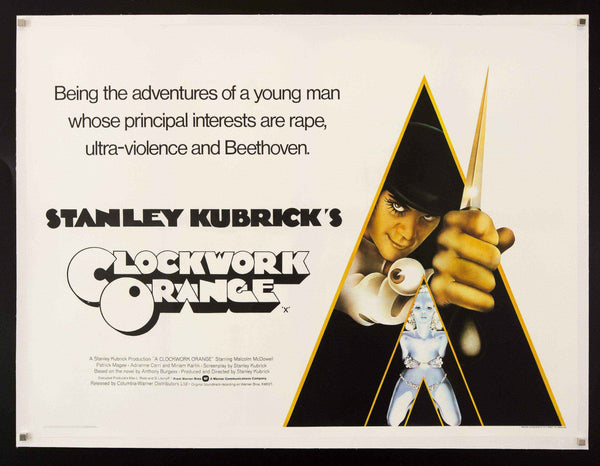 90-00's「A Clockwork Orange」UKスーベニアポスター A Clockwork