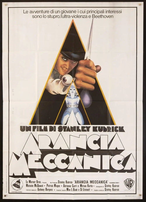A Clockwork Orange Original Vintage Movie Poster