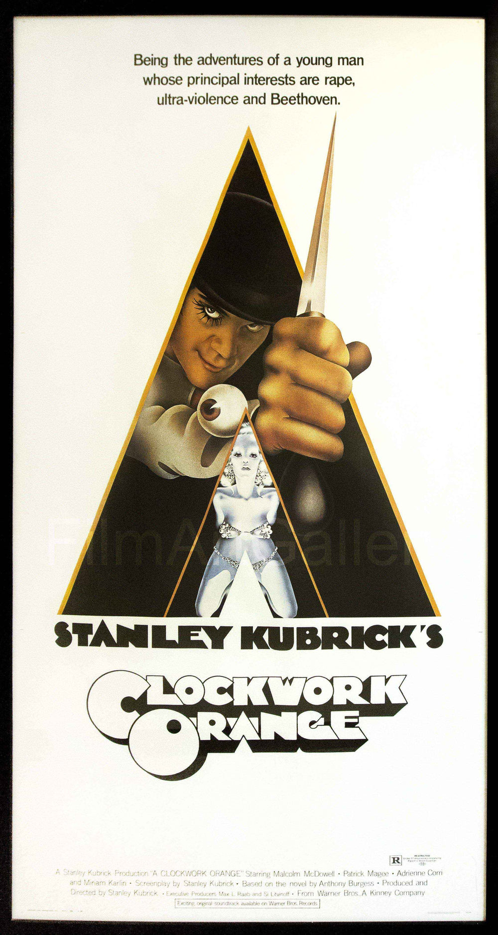 A Clockwork Orange Original Vintage Movie Poster