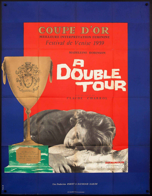 A Double Tour (Web of Passion) Original Vintage Movie Poster