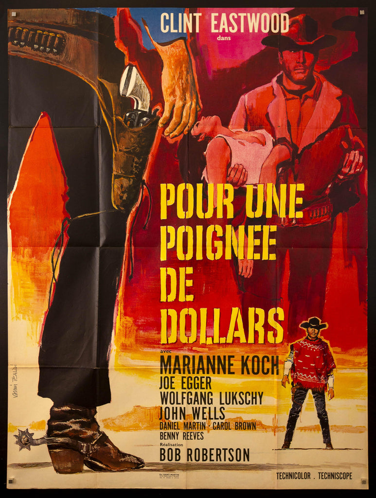 A Fistful of Dollars Original Vintage Movie Poster