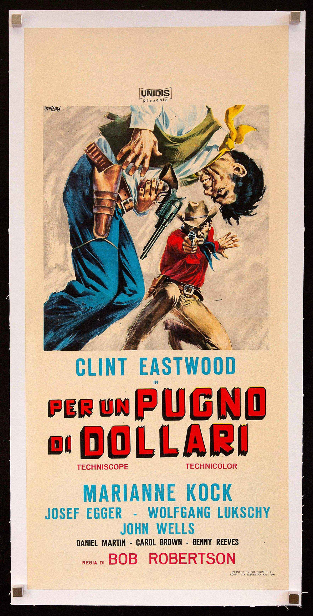 A Fistful of Dollars Original Vintage Movie Poster