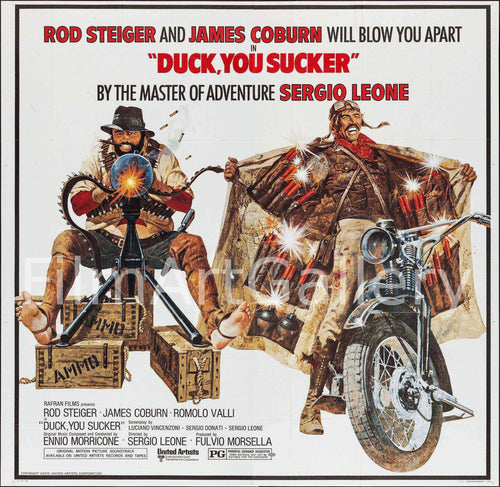 A Fistful of Dynamite (Duck You Sucker) Original Vintage Movie Poster