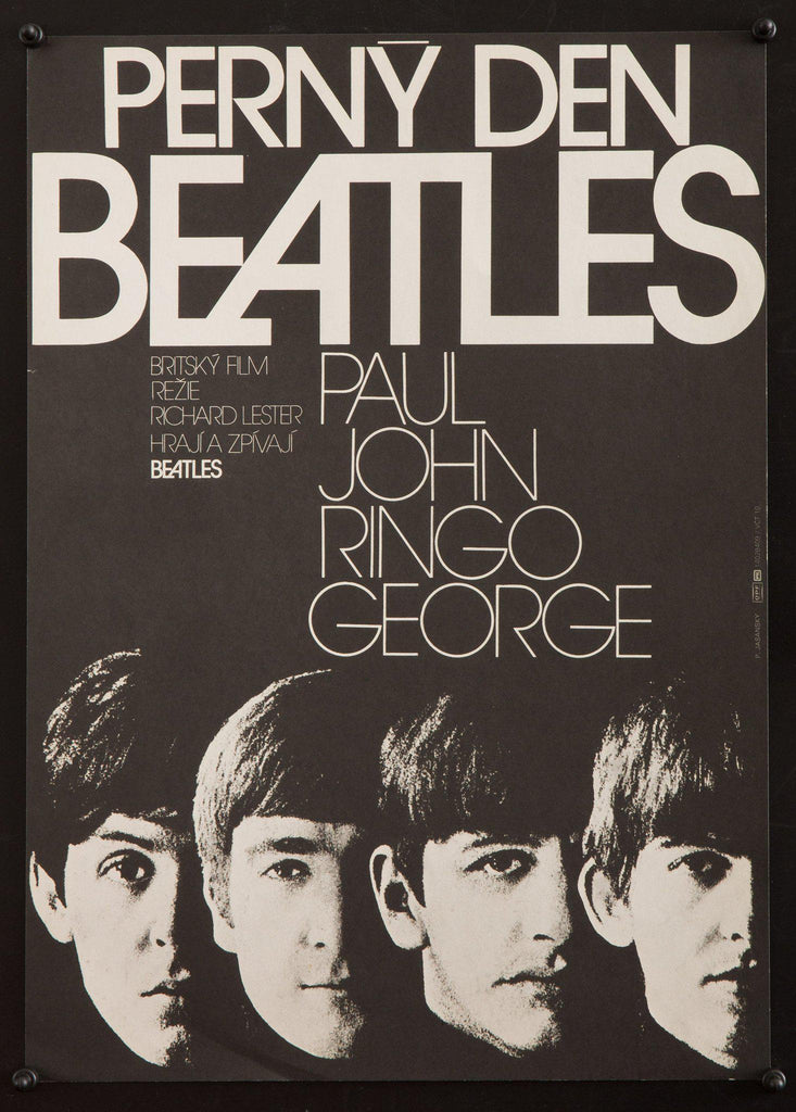 A Hard Day's Night Original Vintage Movie Poster