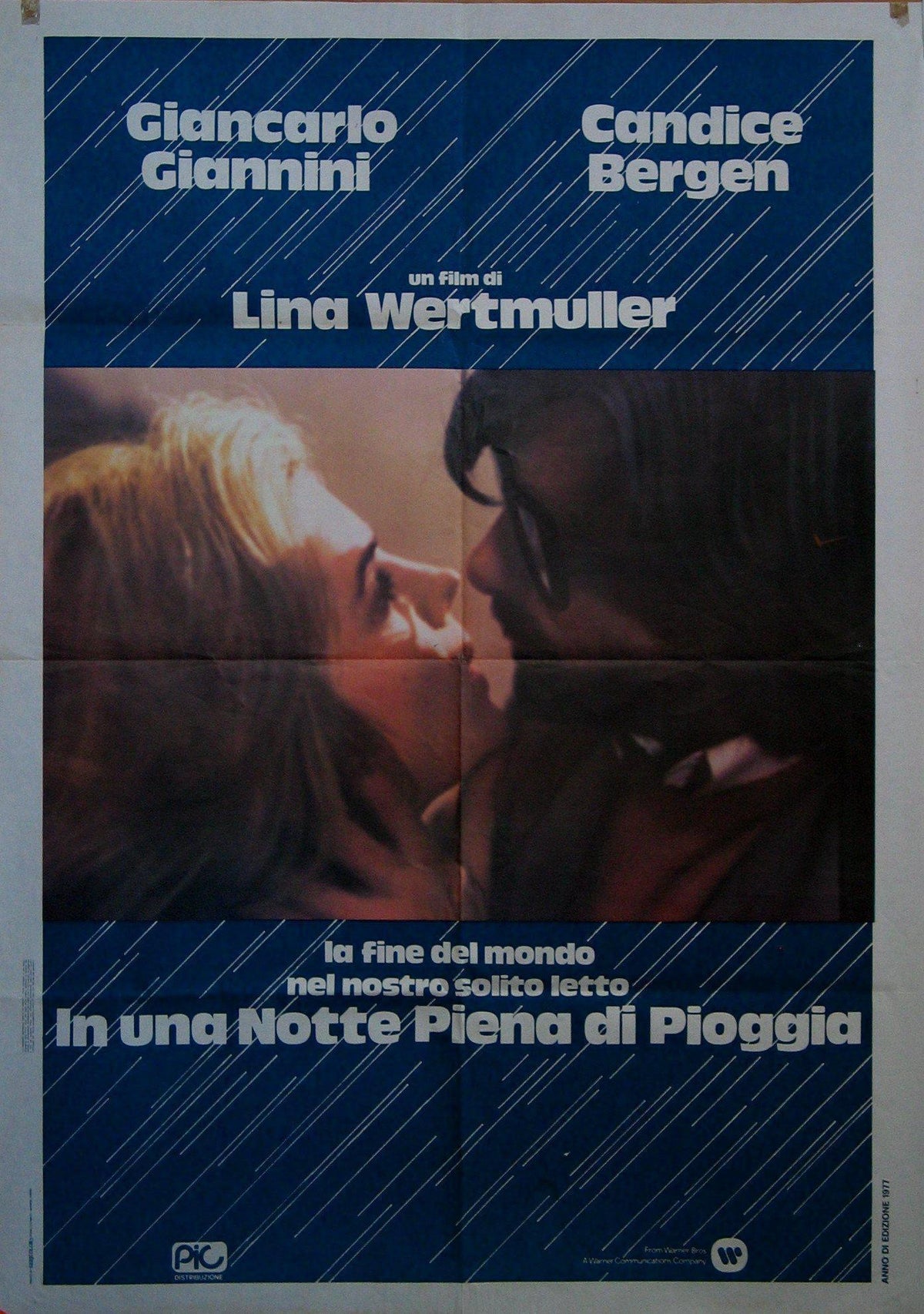 A Night Full of Rain Original Vintage Movie Poster