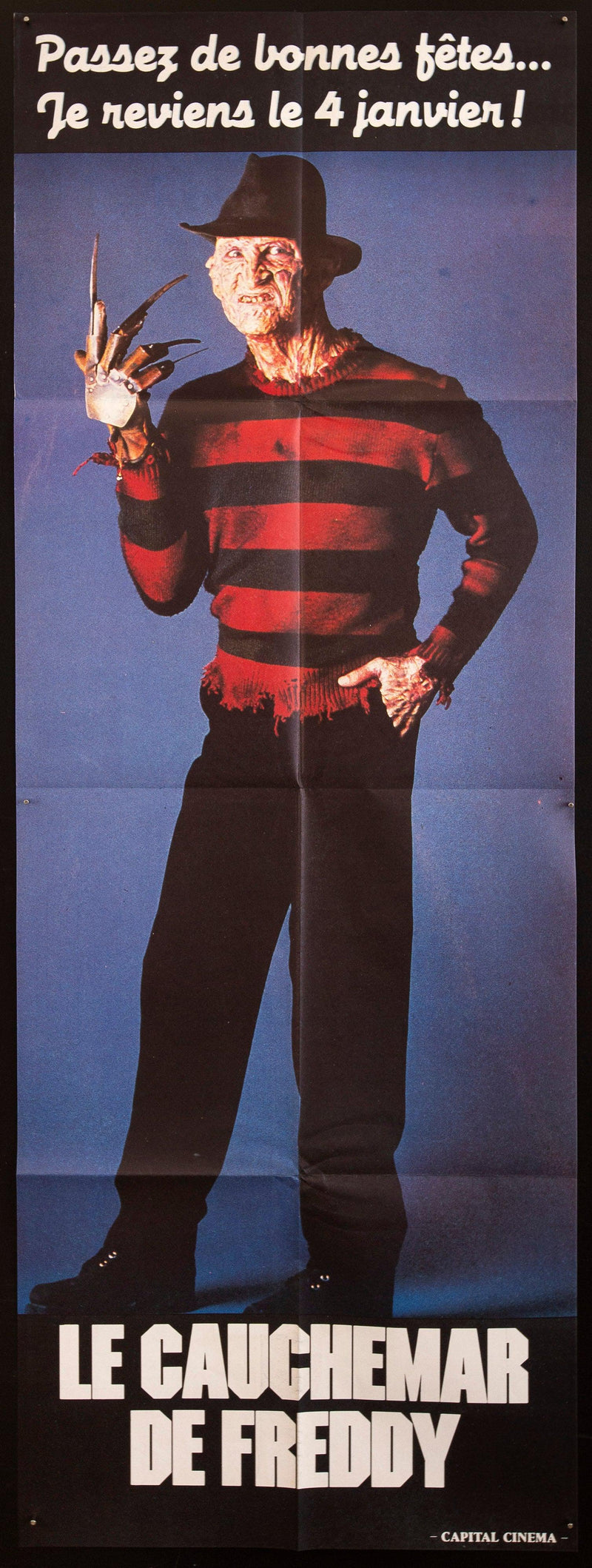A Nightmare on Elm Street 4: The Dream Master Door Panel (20x60) Original Vintage Movie Poster