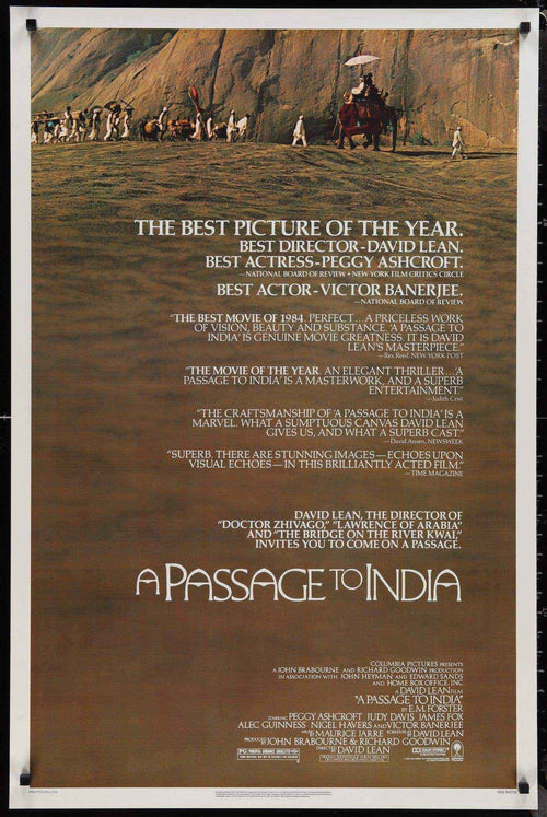 A Passage to India Original Vintage Movie Poster