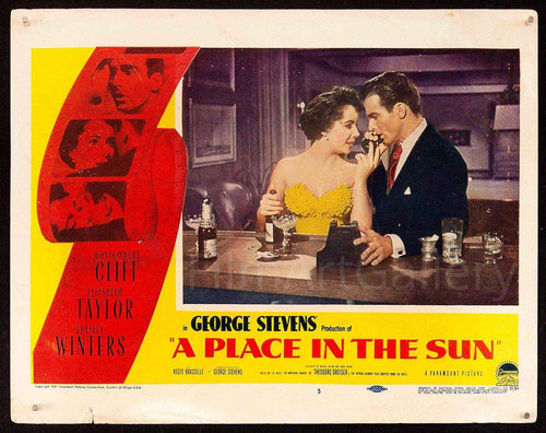 A Place In the Sun Original Vintage Movie Poster