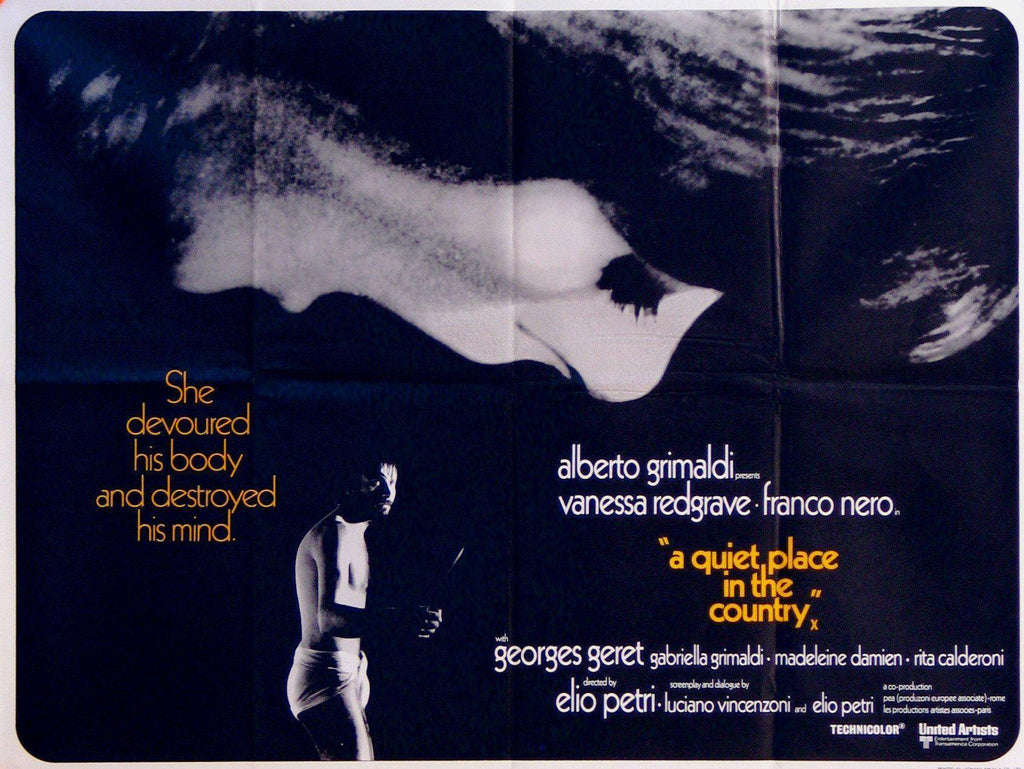 A Quiet Place in the Country Original Vintage Movie Poster