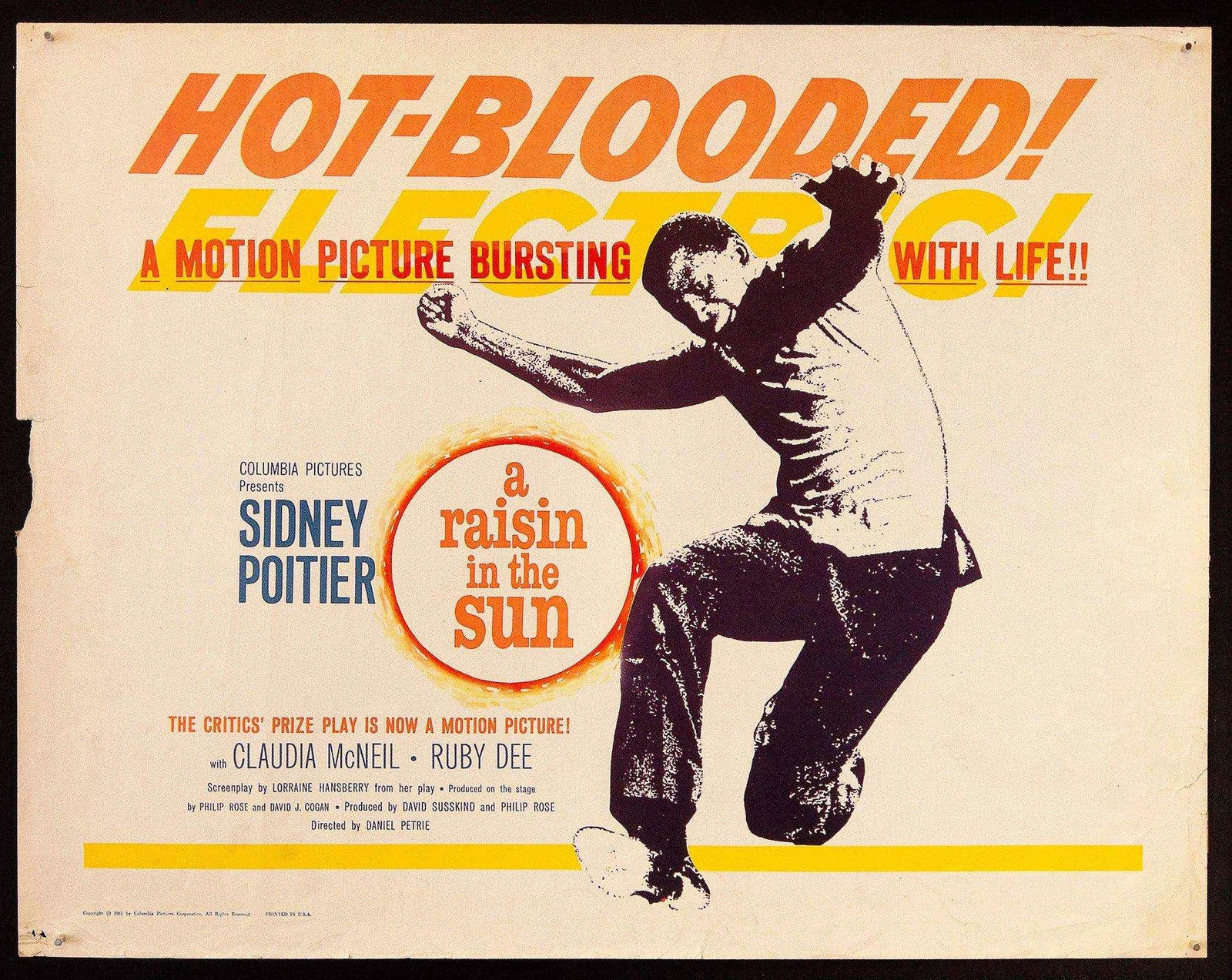 A Raisin In the Sun Original Vintage Movie Poster