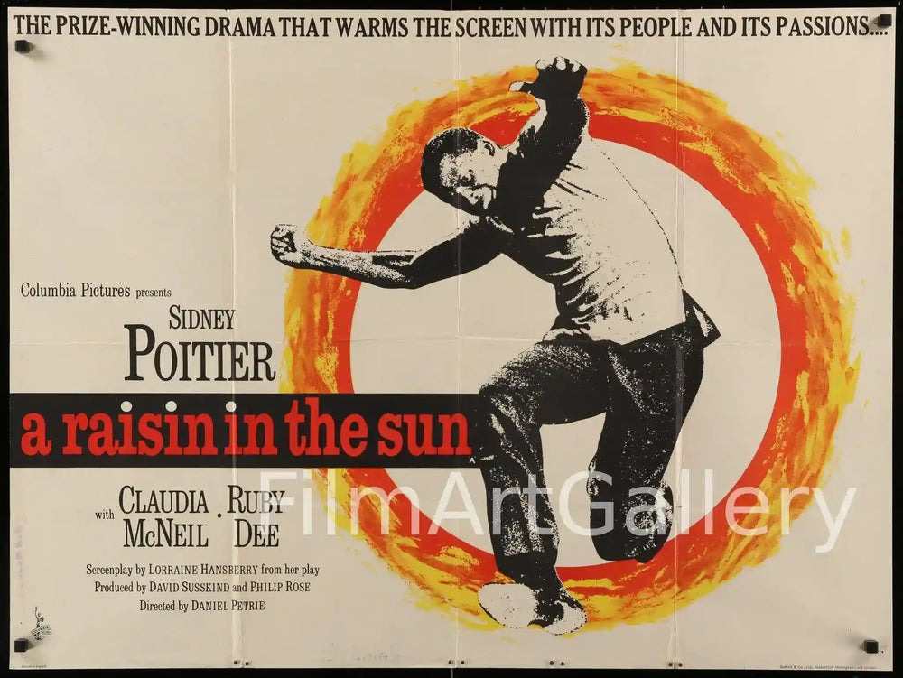 A Raisin In the Sun Original Vintage Movie Poster