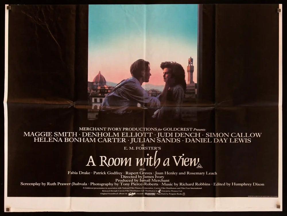 A Room With a View Original Vintage Movie Poster