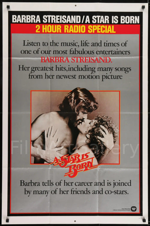 A Star is Born Original Vintage Movie Poster