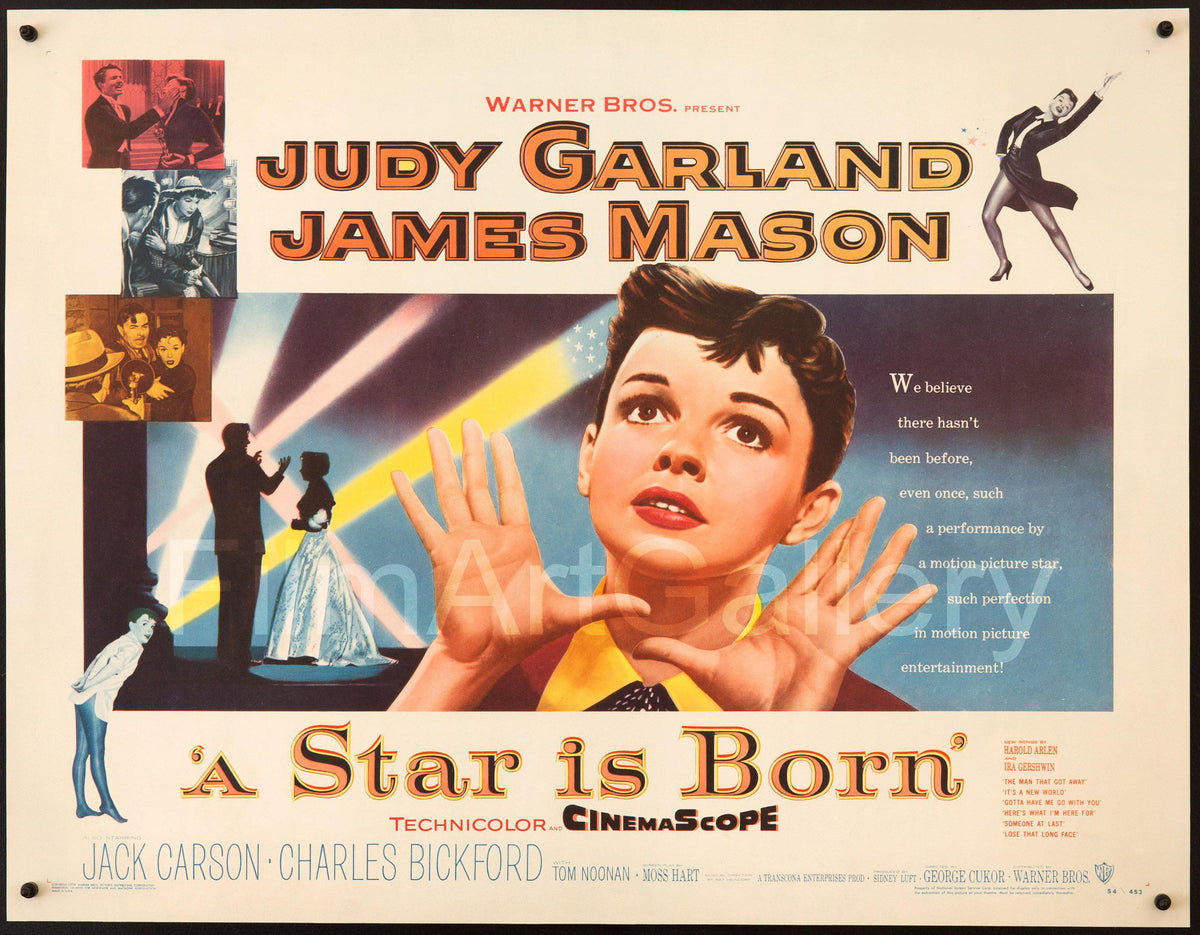A Star is Born Original Vintage Movie Poster