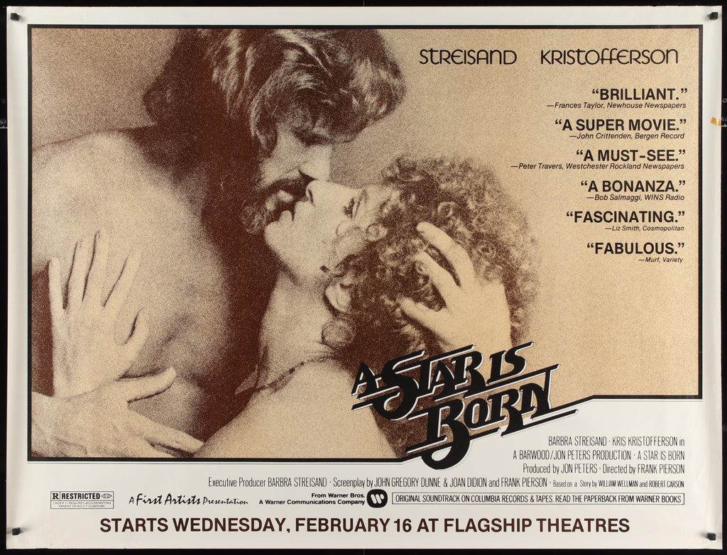 A Star is Born Original Vintage Movie Poster
