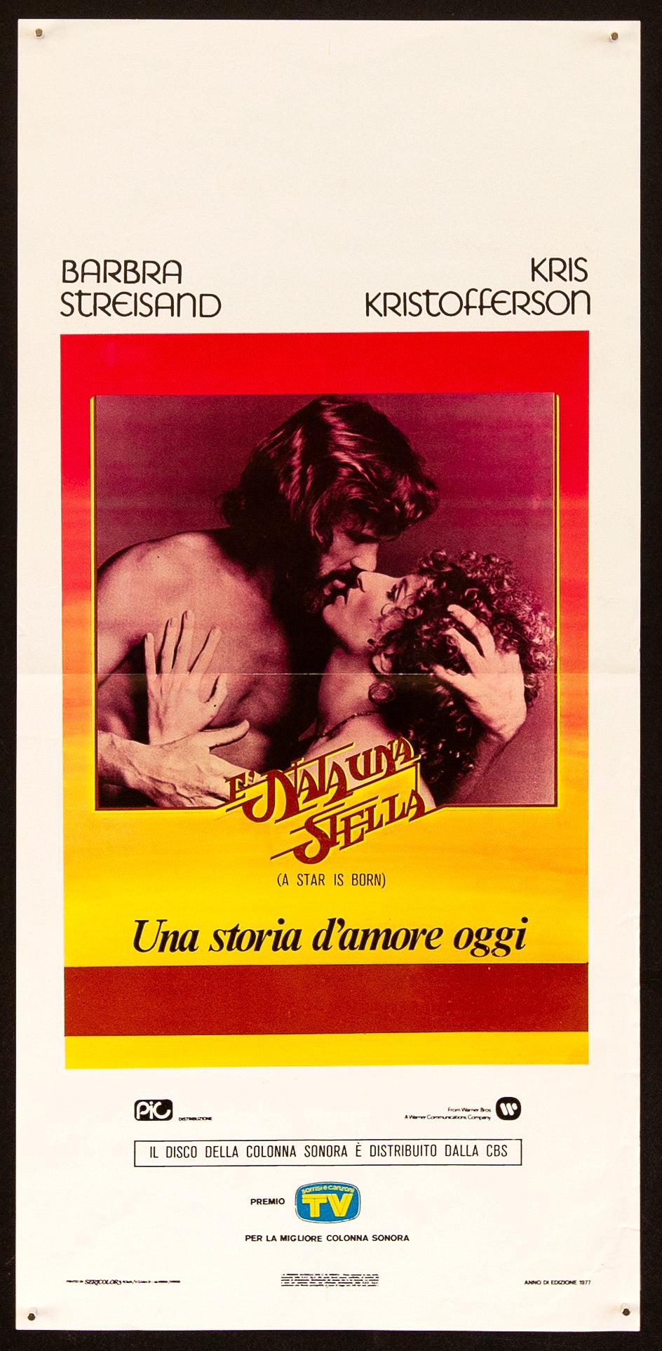 A Star is Born Original Vintage Movie Poster