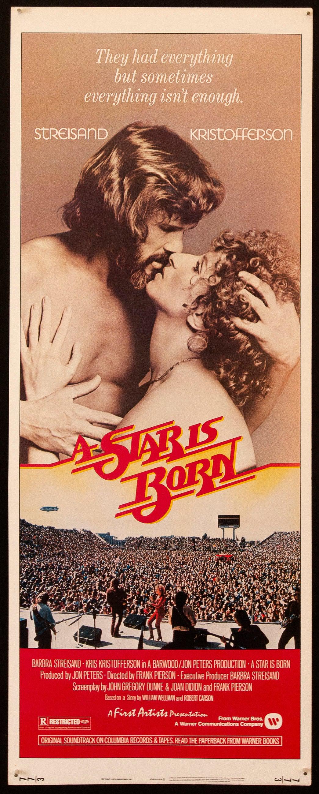 A Star is Born Original Vintage Movie Poster