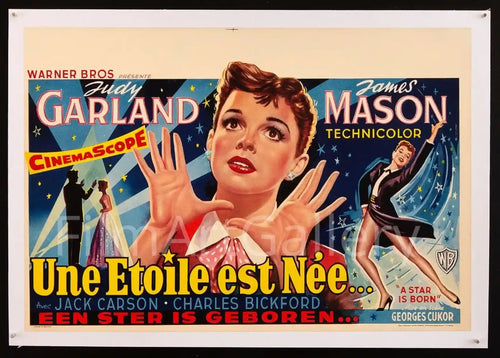 A Star is Born Original Vintage Movie Poster