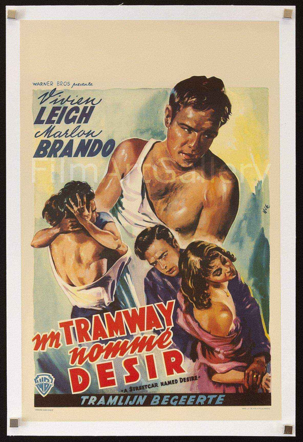 A Streetcar Named Desire Original Vintage Movie Poster
