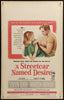 A Streetcar Named Desire Original Vintage Movie Poster