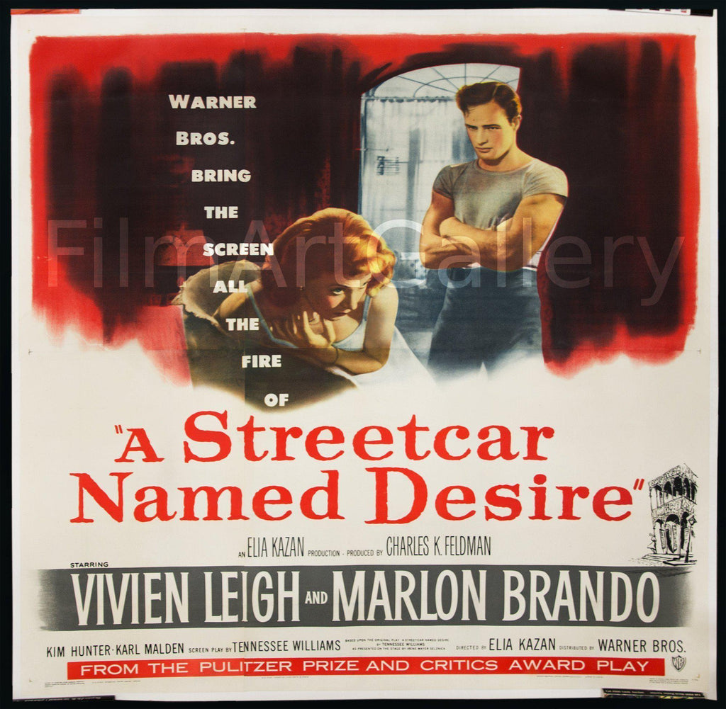 A Streetcar Named Desire Original Vintage Movie Poster