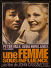 A Woman Under the Influence French 1 panel (47x63) Original Vintage Movie Poster